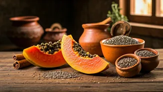 Try Papaya, Chia Seeds, Cinnamon for Relief