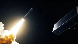 Falcon 9 Launch Succeeds with EOS-8 and MECANO