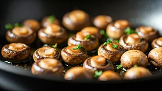 Chefs show how to sauté mushrooms perfectly.