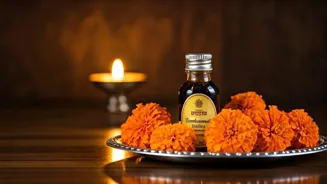 Get Navratri Glow With Kumkumadi Tailam