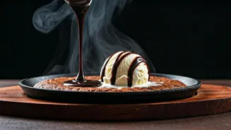 Make Sizzling Brownies Indian Dessert Recipe
