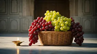 Grapes Are Sweet, Healthy, And Good For You.