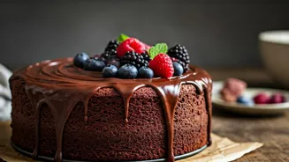Soha Ali Khan Bakes Vegan Chocolate Cake