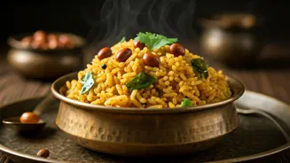 Puliyodharai: Enjoy This Tasty Tamarind Rice