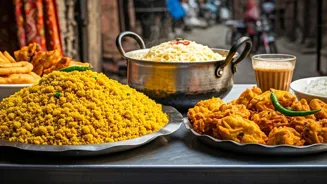 Explore India's Tasty Upma and Street Food