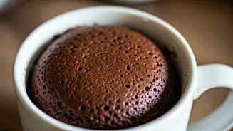 Make a Chocolate Mug Cake in Just 2 Minutes!