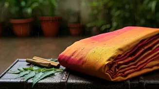 Silk Saree Care Tips For The Monsoon Season