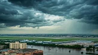 Chennai Hit by Record Rainfall Flight Diverted
