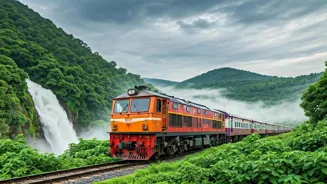 Explore India's Scenic Train Rides This Monsoon