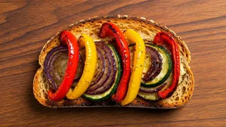 Enjoy Leftover Vegetables on Delicious Toast