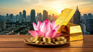 Indian Markets See Gains in Stocks and Metals