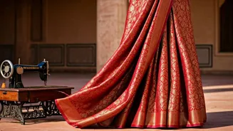Transform Saree into Skirt: An Upcycling Guide