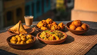 Enjoy Street Food with Tea for an Energy Boost