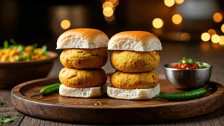 Enjoy Mini Vada Pavs This Ganeshotsav!