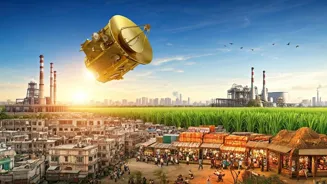 India's Economy Booms with Ethanol and Satellites