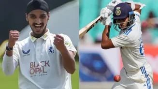 Jaiswal bursts out laughing at Arshdeep’s mimicry