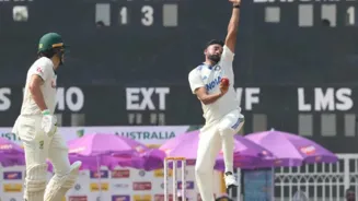 Siraj sends Konstas packing on red-ball return