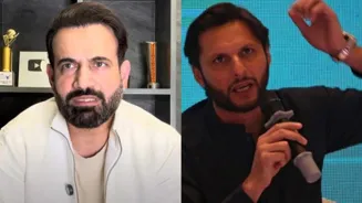 Irfan Pathan hits back at Shahid Afridi