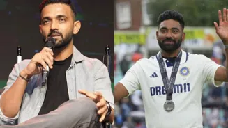 Rahane reveals why Siraj got angry in debut series