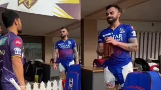 Hilarious tale! Rinku recalls chasing Kohli's bat