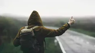 How Can You Get a Ride While Hitchhiking?