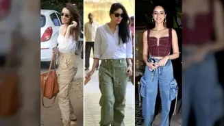 Bollywood Stars Embrace Cargo Pants Trend