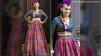 Indian Designs Trend in Western Celebrity Style