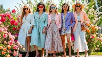 Pastel Colors Make a Bold Fashion Statement.