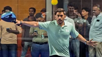 Captain cool adds yet another feather to his cap!