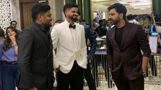 Indian cricketers bag elite awards for excellence