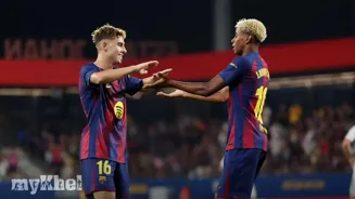 Barca thrash Como 5-0 to win Joan Gamper Trophy