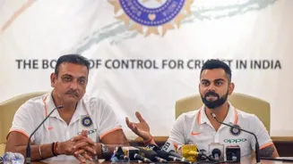 Shastri commends Kohli’s brilliance on the field