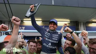 Sainz claims maiden F1 podium with Williams