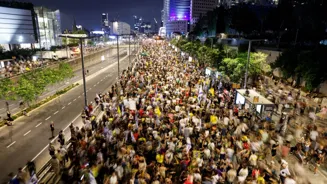 Tel Aviv Protests Target Netanyahu Gaza Plan