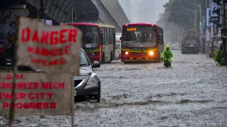 Mumbai Hit by Heavy Rainfall, Records Broken