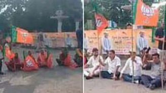 Bihar Bandh: NDA stages statewide protest