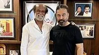 Kamal Wishes Rajini & Shruti Well For Coolie