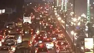 Repair Work Causes Huge Traffic Jams