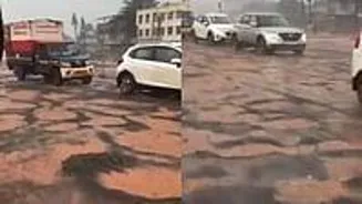 Potholes on Mumbai-Goa Highway Spark Outrage
