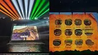 Koyna Dam Lit in Tiranga for Independence Day