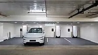 Tesla Unveils India's 1st 'Supercharger' In Mumbai
