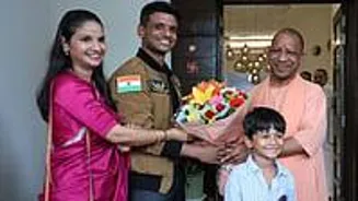 Yogi Adityanath Praises Astronaut Shukla
