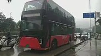 Pune's Double-Decker Bus Trial Run Successful