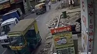 Garbage Truck Kills One In Ahmedabad Crash