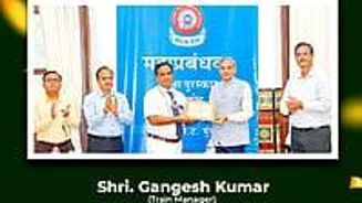 Railway Staff Honored for Averting Accidents
