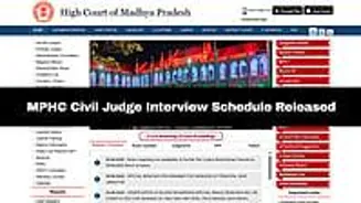 MPHC Civil Judge Interview Timetable Released