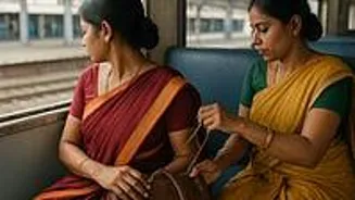 Girls Steal Jewelry on Trains in India