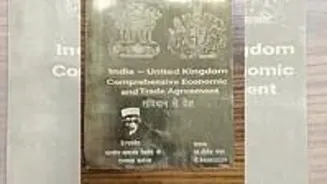 India-UK Trade Deal Inscribed in Brass in Indore