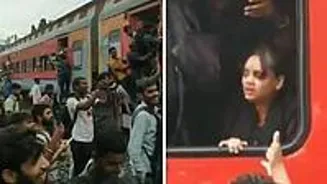 Girl Struggles To Breathe On Crowded Train