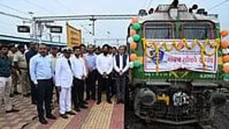 KAVACH Train Safety Trials Succeed in Solapur
